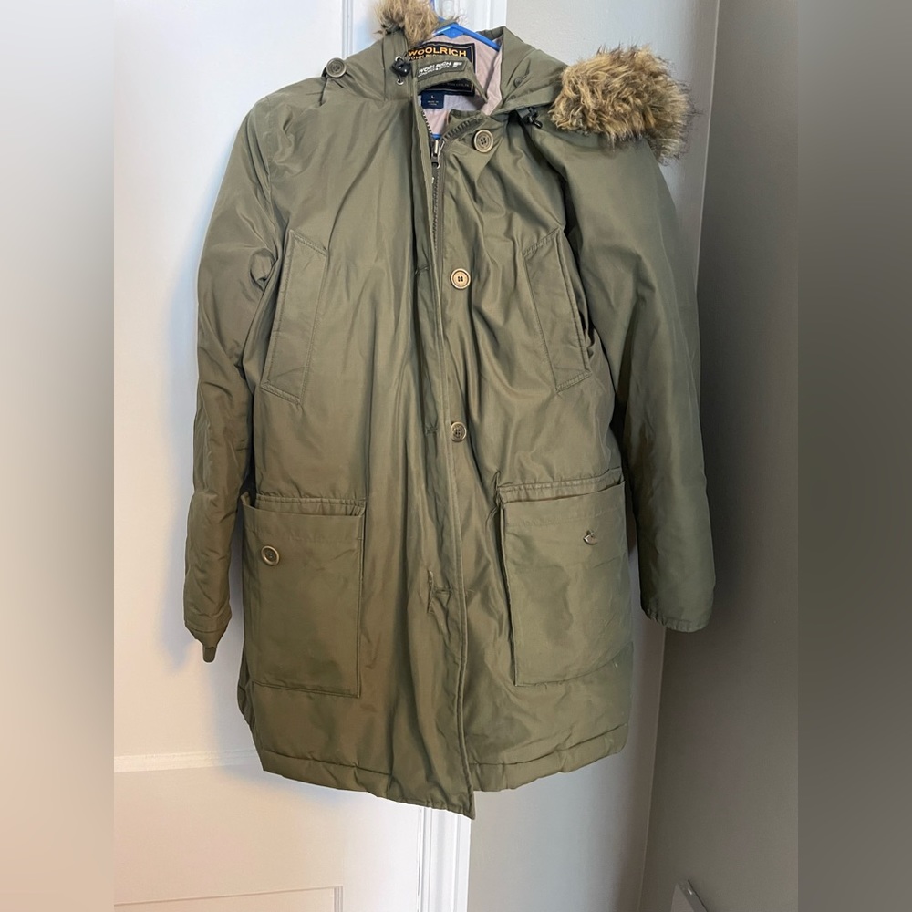 Woolrich women’s parka size